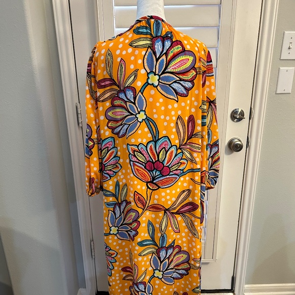 Target Yellow Floral Swim Cover-Up - Picture 3 of 3